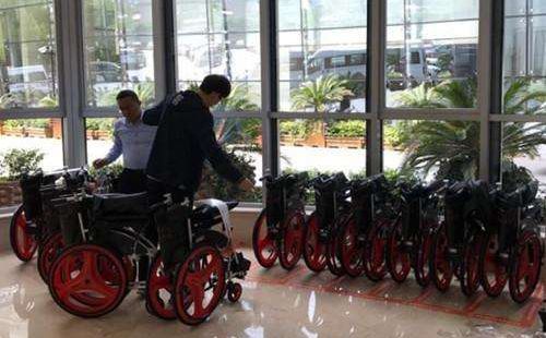 共享輪椅 掃碼租借更方便