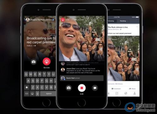 臉書宣布再擴(kuò)大直播功能！全美ios蘋果粉率先享用圖片