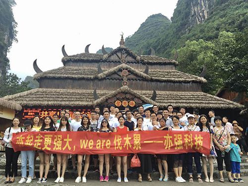 亦強(qiáng)科技全體同事出游桂林清涼一夏圖片