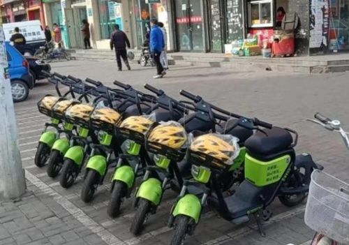 自帶“黑科技”的共享電單車引發(fā)關(guān)注圖片